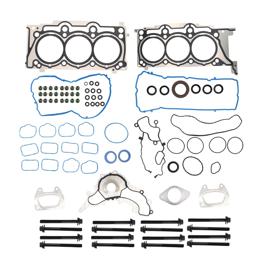 Jeep 3.6L Head Gasket Set Includes Water Pump Gasket Special Shaped Gaskets And Bolts