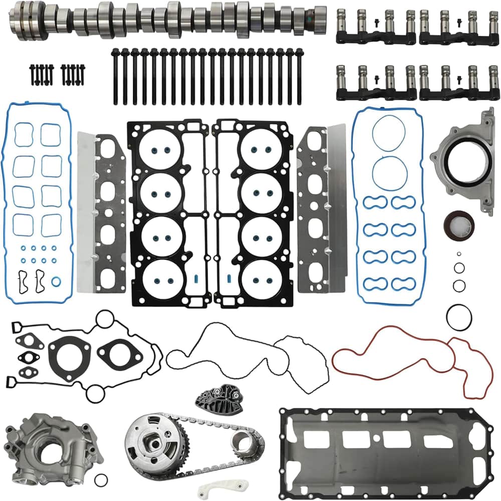 Jeep 5.7 Complete Camshaft Kit Timing VVT Gear Oil Pump Connecting Rod Kit Oil Pan