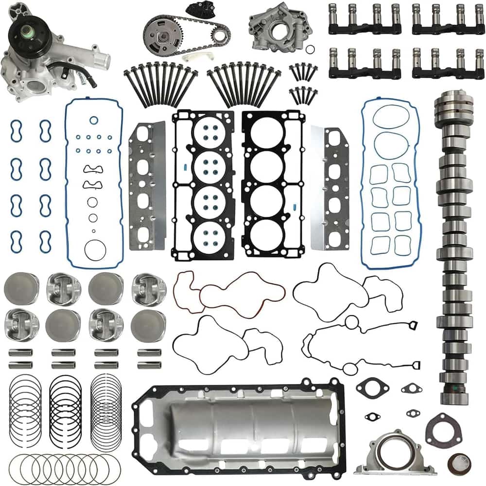 Jeep 5.7 MDS Overhual Camshaft Kit With Piston Timing Oil And Water Pump