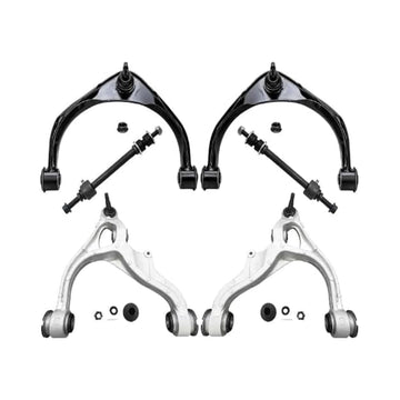Jeep 6PCS Front Upper Lower Control Arm Kit With Ball Joints Sway Bar Links