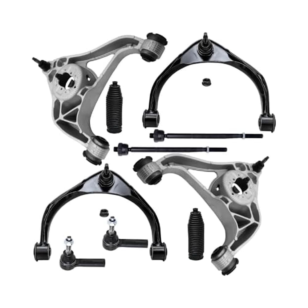 Jeep 10PC Front Upper Lower Control Arm Tie Rod Kit with Ball Joints