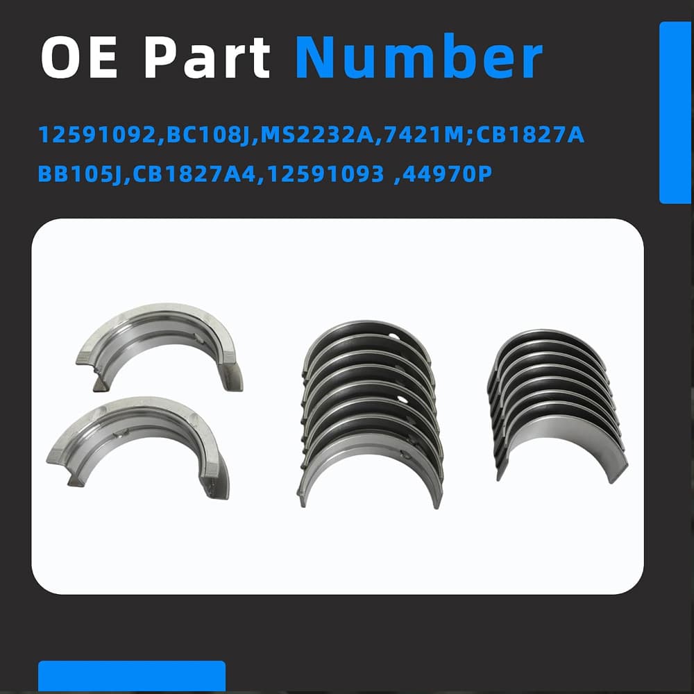 Full engine repair kit featuring pistons, connecting rods, and gaskets compatible with 2010-2017 GM 2.4L L4 Ecotec applications.