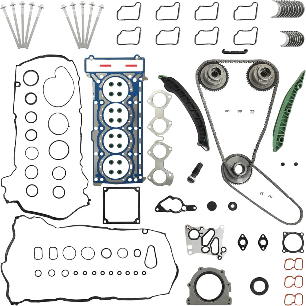 Mercedes Benz 1.8 Head Gasket Kit With Timing VVT Sprocket Kit 