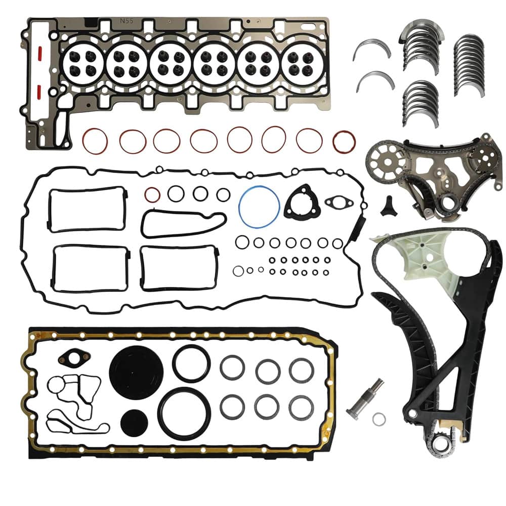 N55 3.0L Engine Overhaul Rebuild Timing Chain Kit Bearing Set BMW 2010-2019
