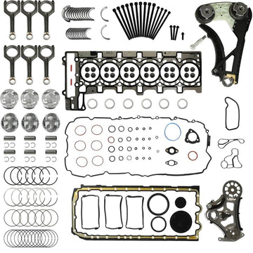 N55 3.0L Full Gasket Set Timing Chain VVT Cam Phaser Kit BMW
