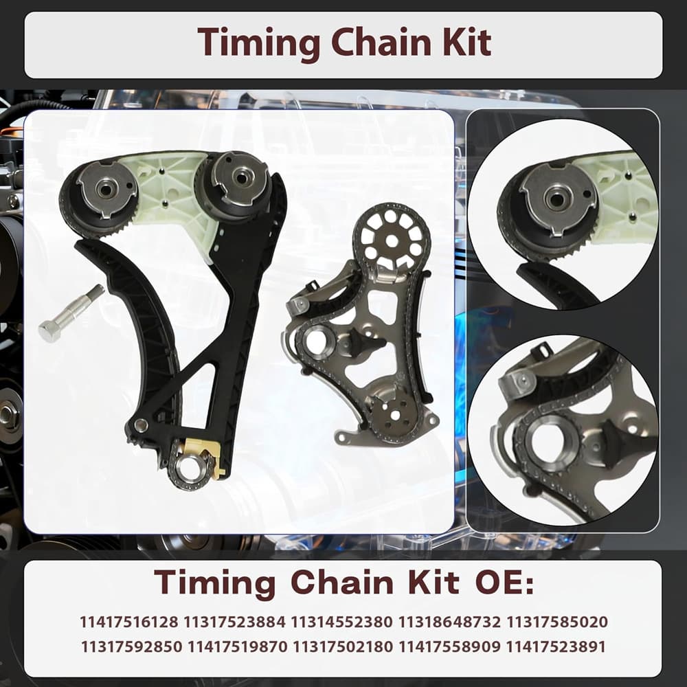 N55 3.0L Timing Chain Kit For BMW N55B30 Engine
