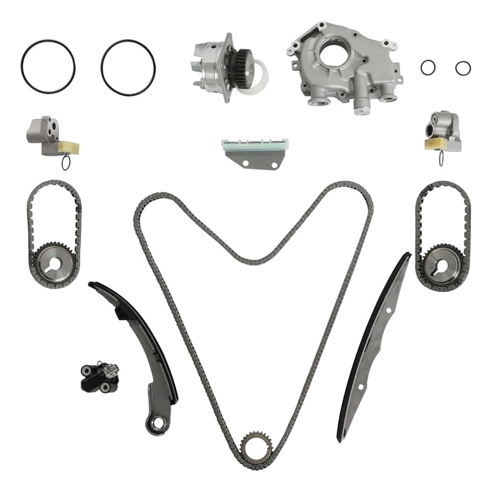 Complete Timing Chain Kit Gears Water Oil Pump Assembly Nissan VQ40DE 4.0L V6
