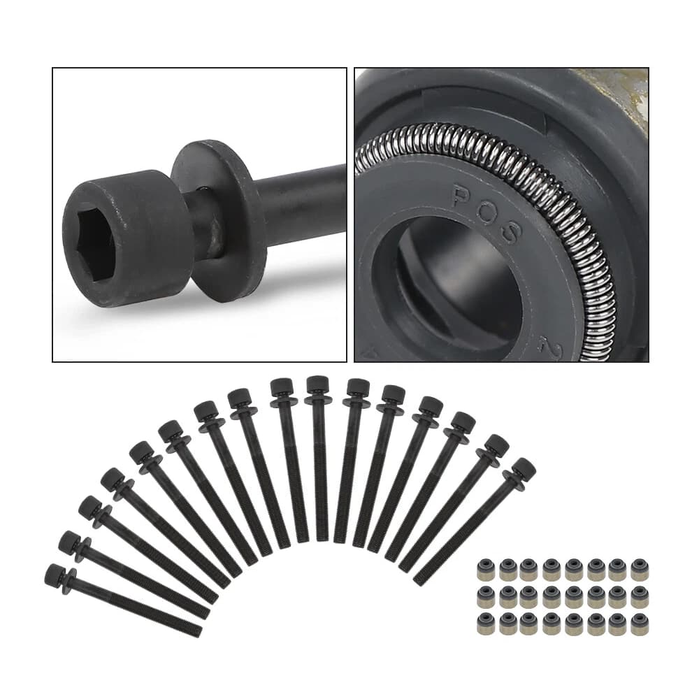 Nissan 4.0 Cylinder Bolts And Valve Oil Seal