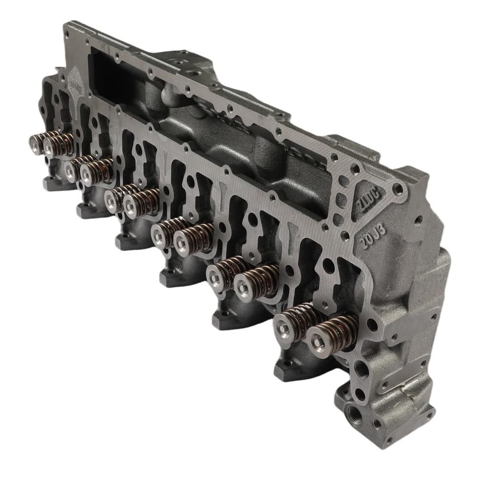 Cylinder head with valves and springs for 1994‑1998 Dodge Ram 2500 3500 Cummins 5.9L 12V 6BT diesel engine repair
