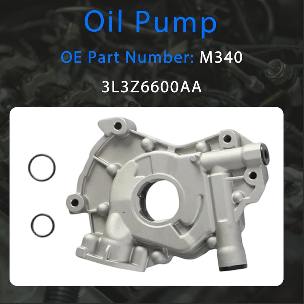 5.4L 3V Timing Chain Kit Oil & Water Pump Main & Rod Bearings Valve Fit Ford F150 F250 F350 Expedition Lincoln Navigator
