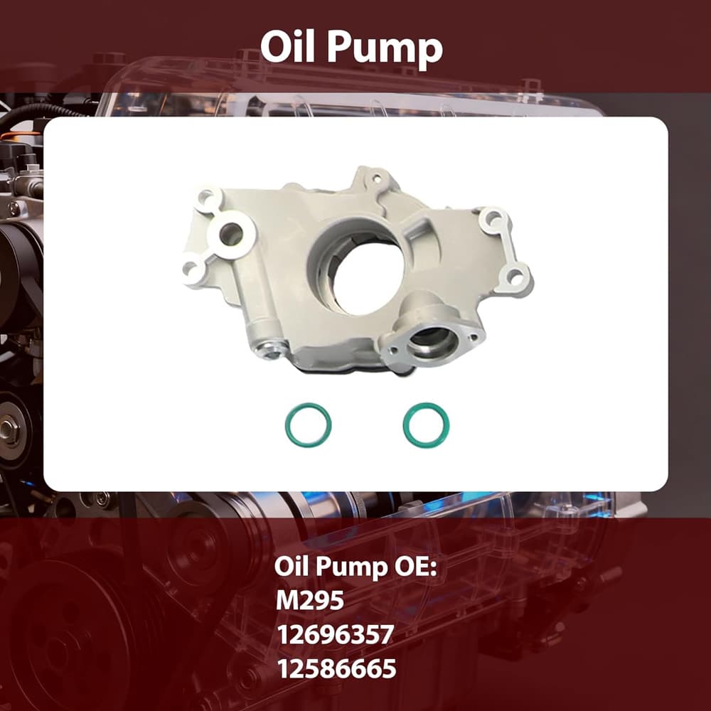 Gen3 LS Oil Pump M295 Fit GM Chevy Silverado GMC Sierra 4.8L 5.3L 1999-2007
