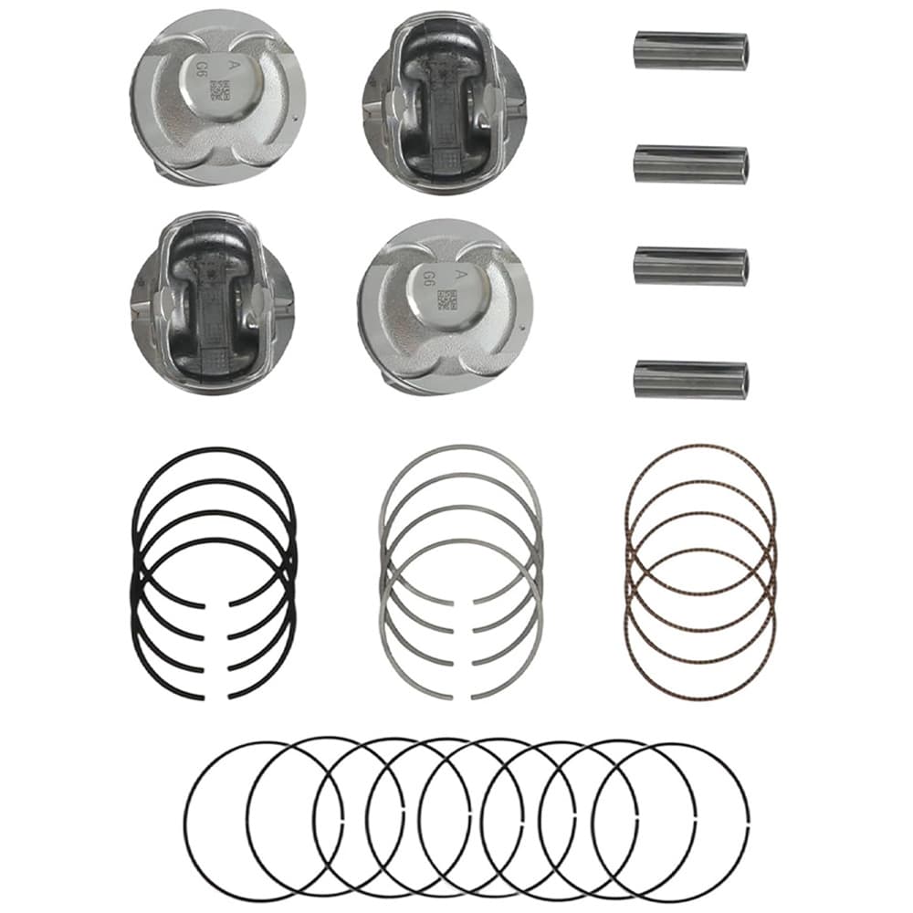G4FD 1.6L DOHC Full Engine Overhaul Rebuild Kit Timing Chain Cylinder Head Gasket Piston Crankshaft Connecting Rod Assembly Fit Hyundai Tucson Accent Elantra 2009-2019 Kia Sportage Rio Soul 2012-2021 Engine Repair Replacement Parts