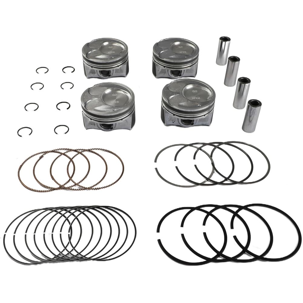 G4NC 2.0L Complete Engine Rebuild Overhaul Kit Equipped with Crankshaft, Piston, Connecting Rod and Head Gasket Set Fit Multiple Hyundai Kia Models 2012-2021 Engine Maintenance Parts