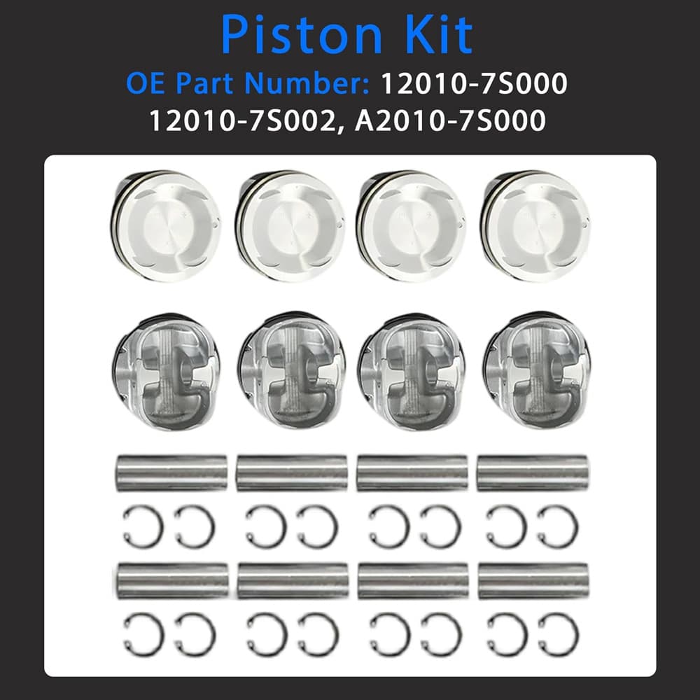 5.6L Piston Ring Set Fit Nissan Armada Infiniti QX56 QX80 Z62 V8 Engine Replacement
