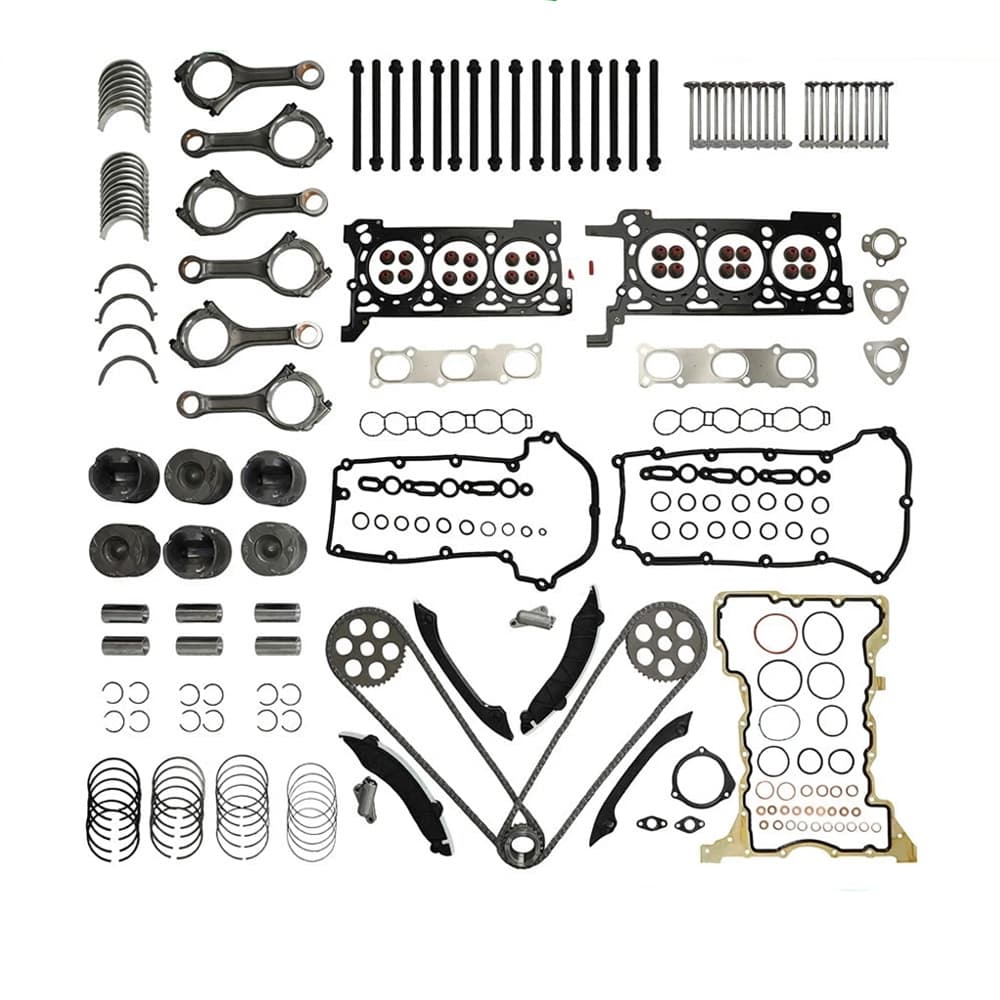 Piston Rods Timing Chain Full Gasket Kit For Jeep Grand Cherokee Wrangler 3.0L