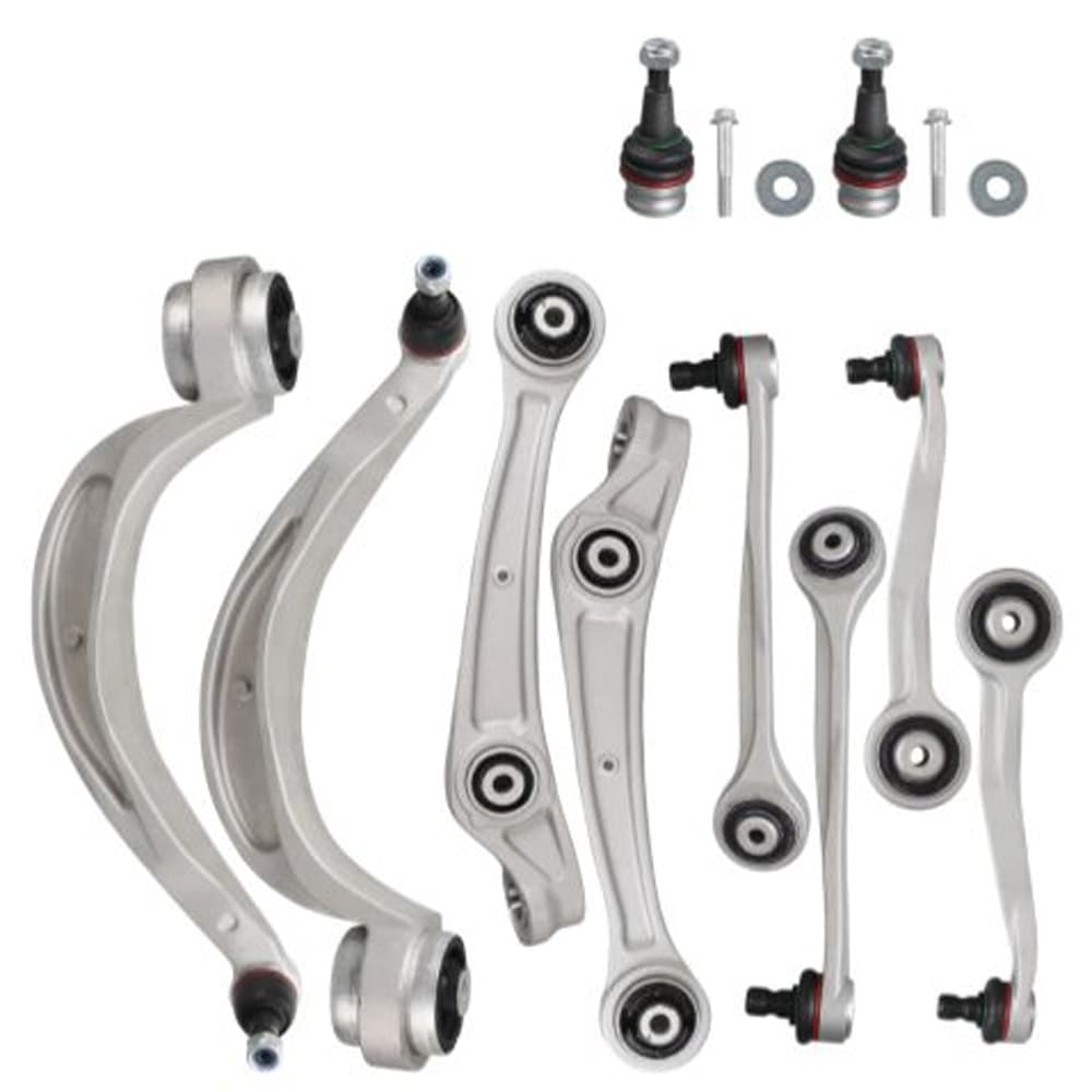10Pcs Front Control Arm Suspension Kit