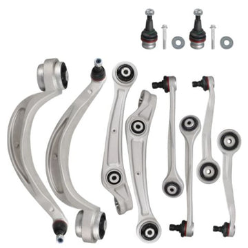 10Pcs Front Control Arm Suspension Kit