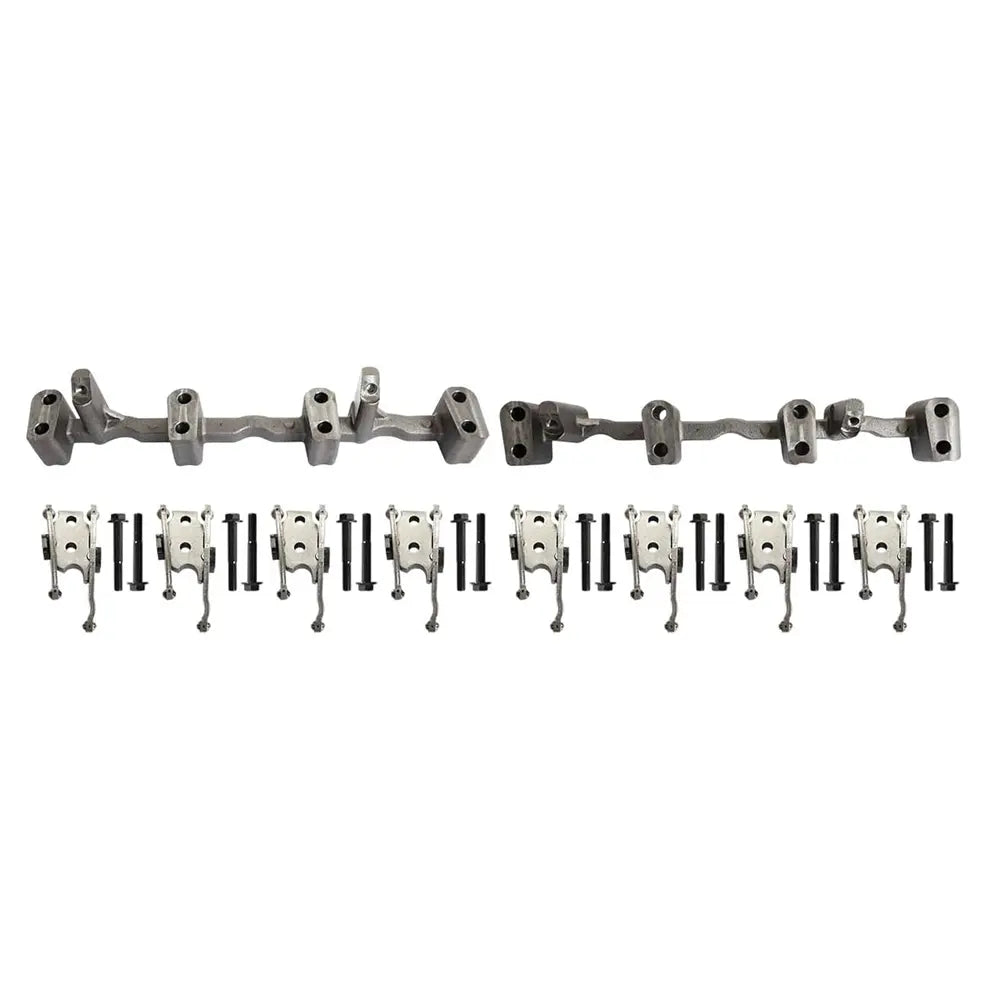 Rocker Arm Pedestal and Bridge Kit for 2008-2010 Ford 6.4L Power Stroke V8 Diesel, Includes Mounting Brackets, Rocker Bridges and Bolts