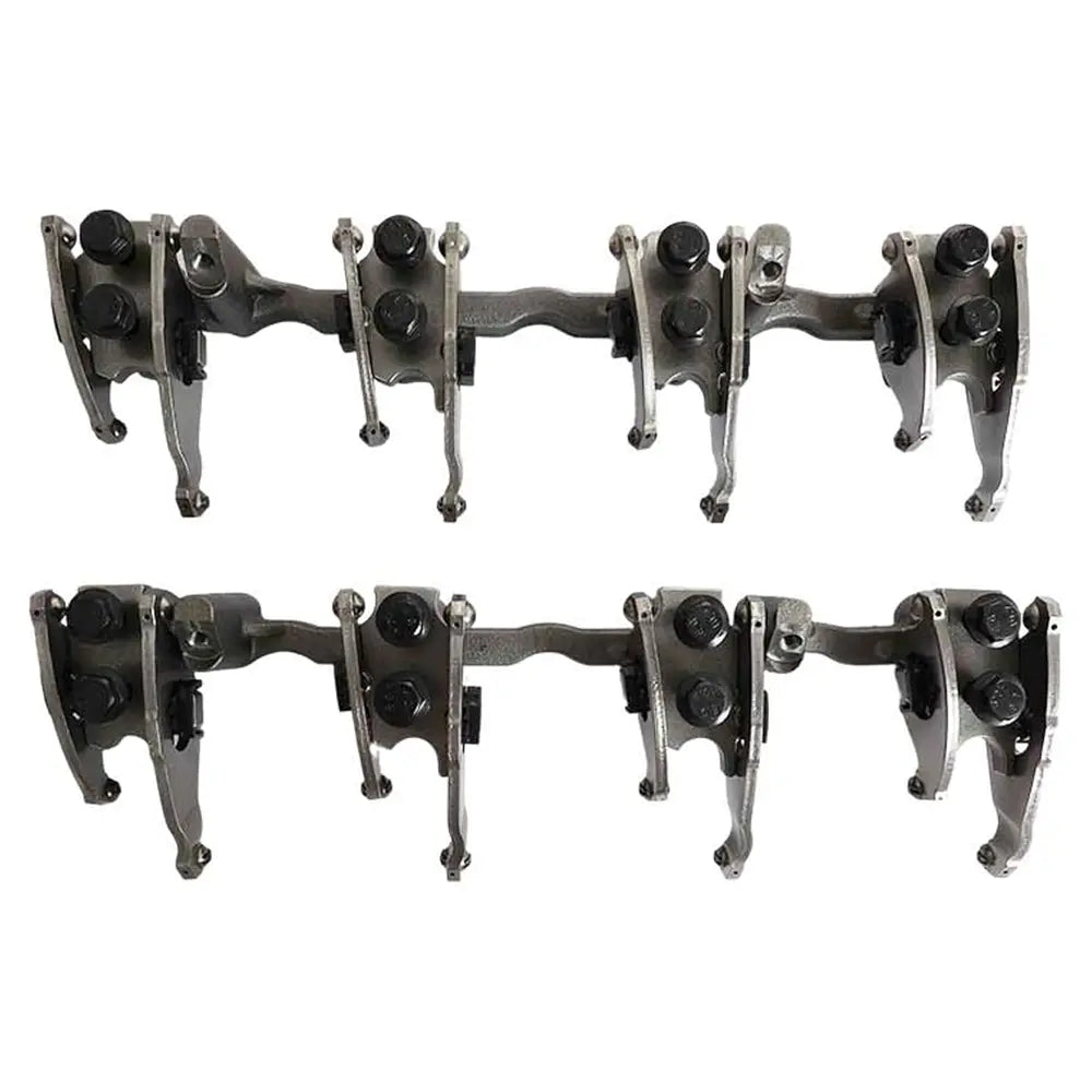 Rocker Arm Assembly Set Compatible with 2008-2010 Ford F-250 F-350 F-450 F-550 Super Duty 6.4L V8 Diesel Engine, Left and Right Rocker Arms with Shafts