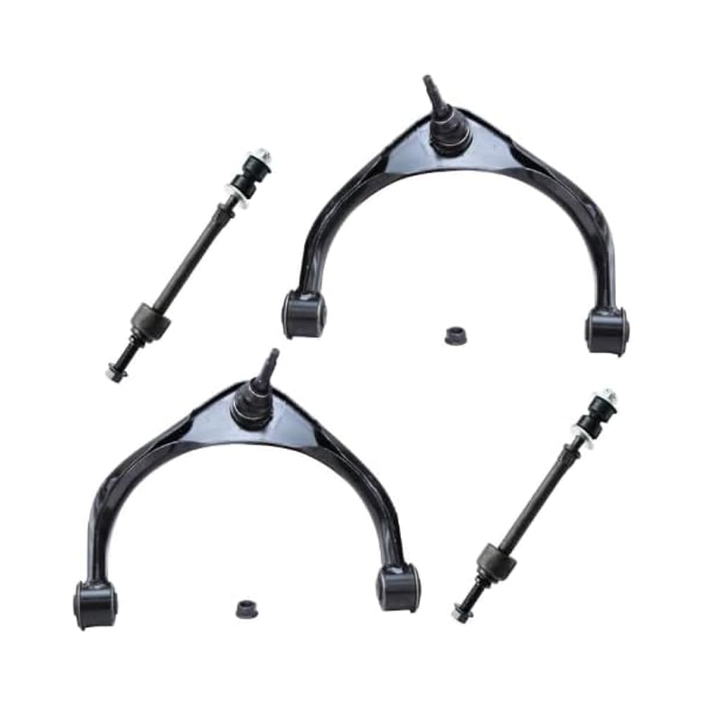 Ram 4PCS Front Upper Control Arms with Ball Joints Sway Bar Links 