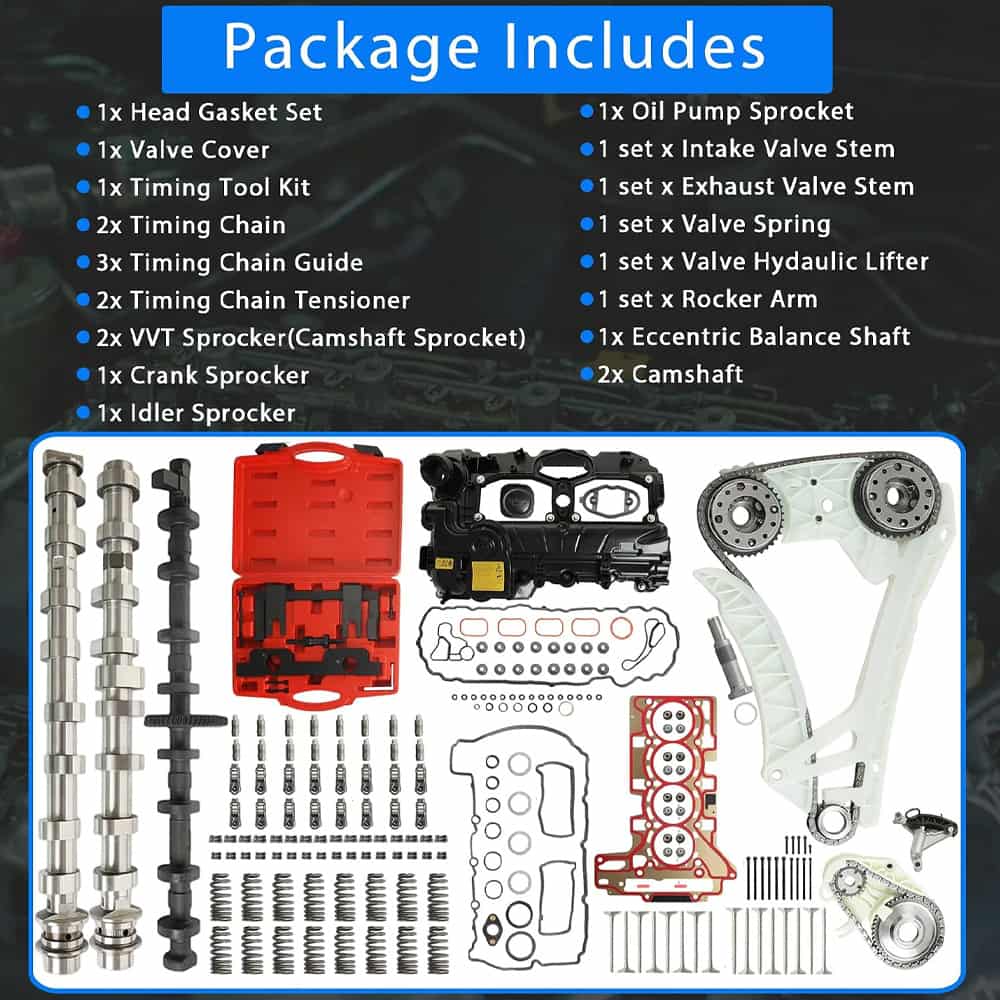2.0T N20 N26 Full Engine Rebuild Overhaul Kit Fit BMW 125i 320i 328i X3 Z4 F30 F10
