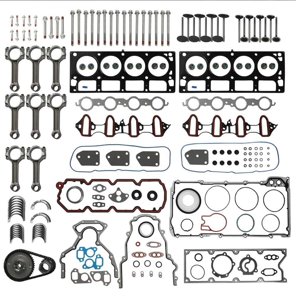 5.3L LS Engine Overhaul Rebuild Kit For GMC Sierra Yukon Chevrolet Silverado Tahoe
