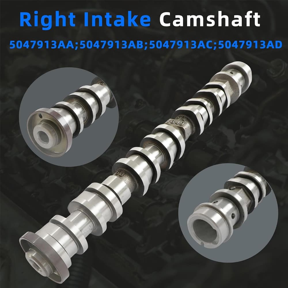 4PCS Camshaft Kit Right Left Intake & Exhaust Camshaft Kit Fit For Dodge Jeep Ram Chrysler 3.6L Pentastar V6 Engine Replacement Parts
