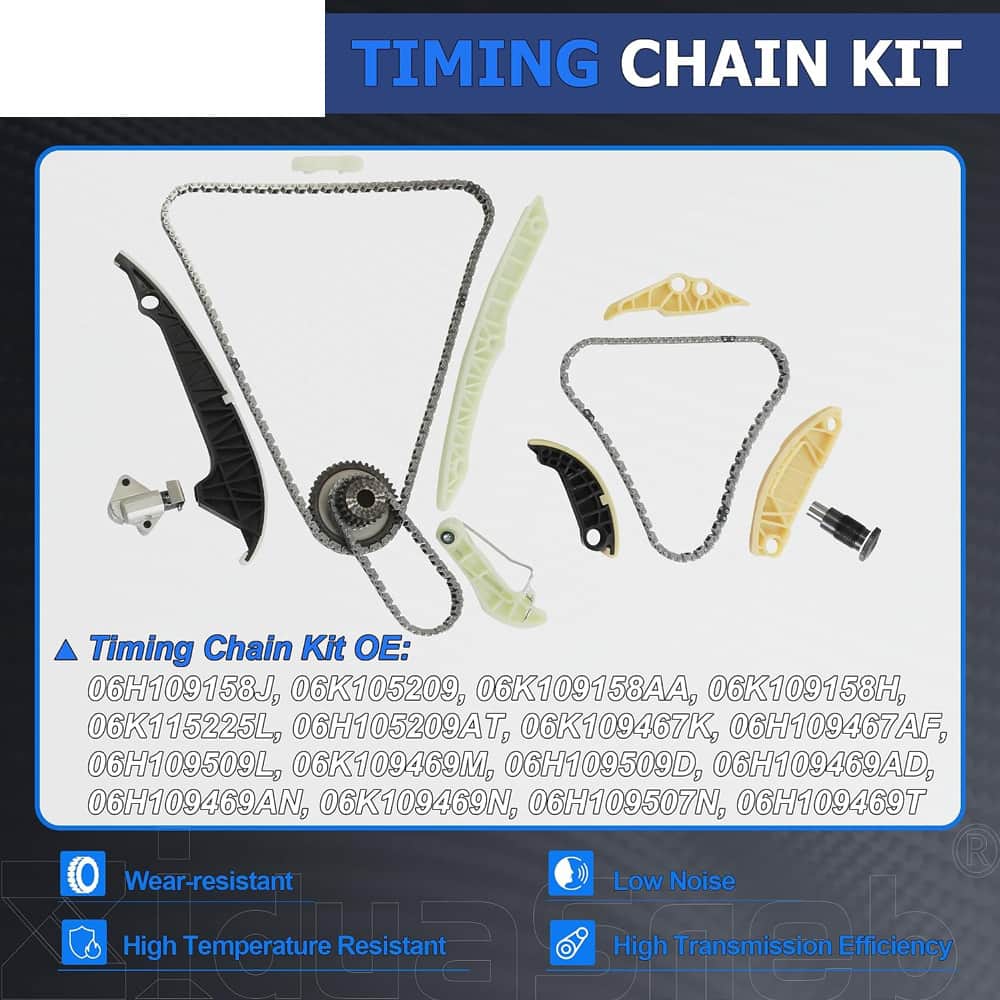 06D109601M head gasket intake valve timing chain tool kit for Audi A4 Q5 TT 2.0T engine rebuild
