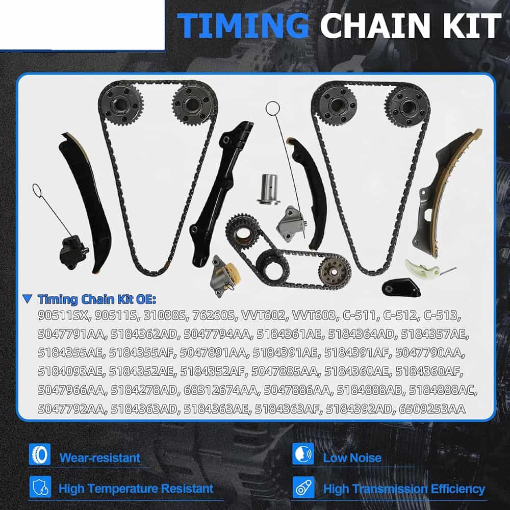 3.6L Pentastar V6 Engine Rebuild Overhaul Kit 2011-2016
