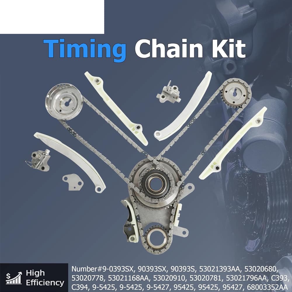 Timing Chain Kit Fit Jeep Dodge 4.7L V8 1999-2007 Engine Timing Replacement Repair Parts
