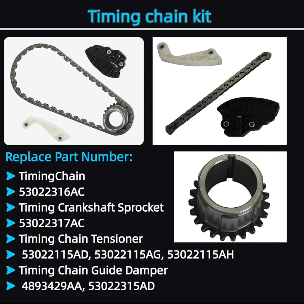 Timing Chain Kit Fit Jeep 5.7L Hemi V8 Engine
