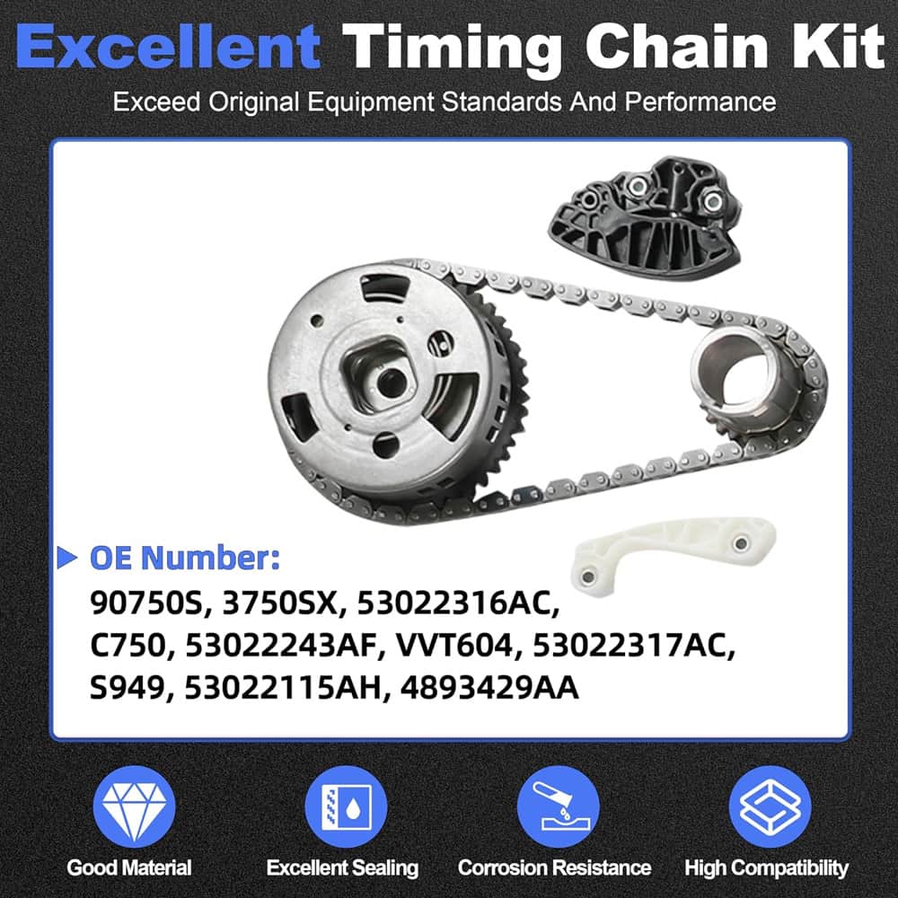 Timing Chain Kit Fit Jeep Ram 1500 Dodge Durango Chrysler 5.7L HEMI V8 2009-2019
