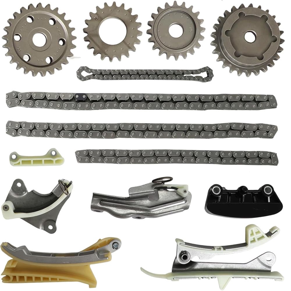 Timing Chain Kit With Oil Pump Replace TK428 TS20395F M128 Fit For Ford Explorer Mustang Ranger Mazda B4000 Mercury Mountaineer 4.0L V6 Engine Replacement Parts