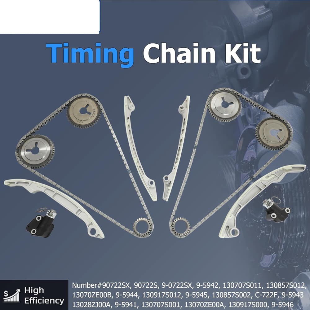 VK56VD VK56DE 5.6L Timing Chain Kit Fit Nissan Titan Armada Pathfinder Infiniti 2004-2017 Engine Parts
