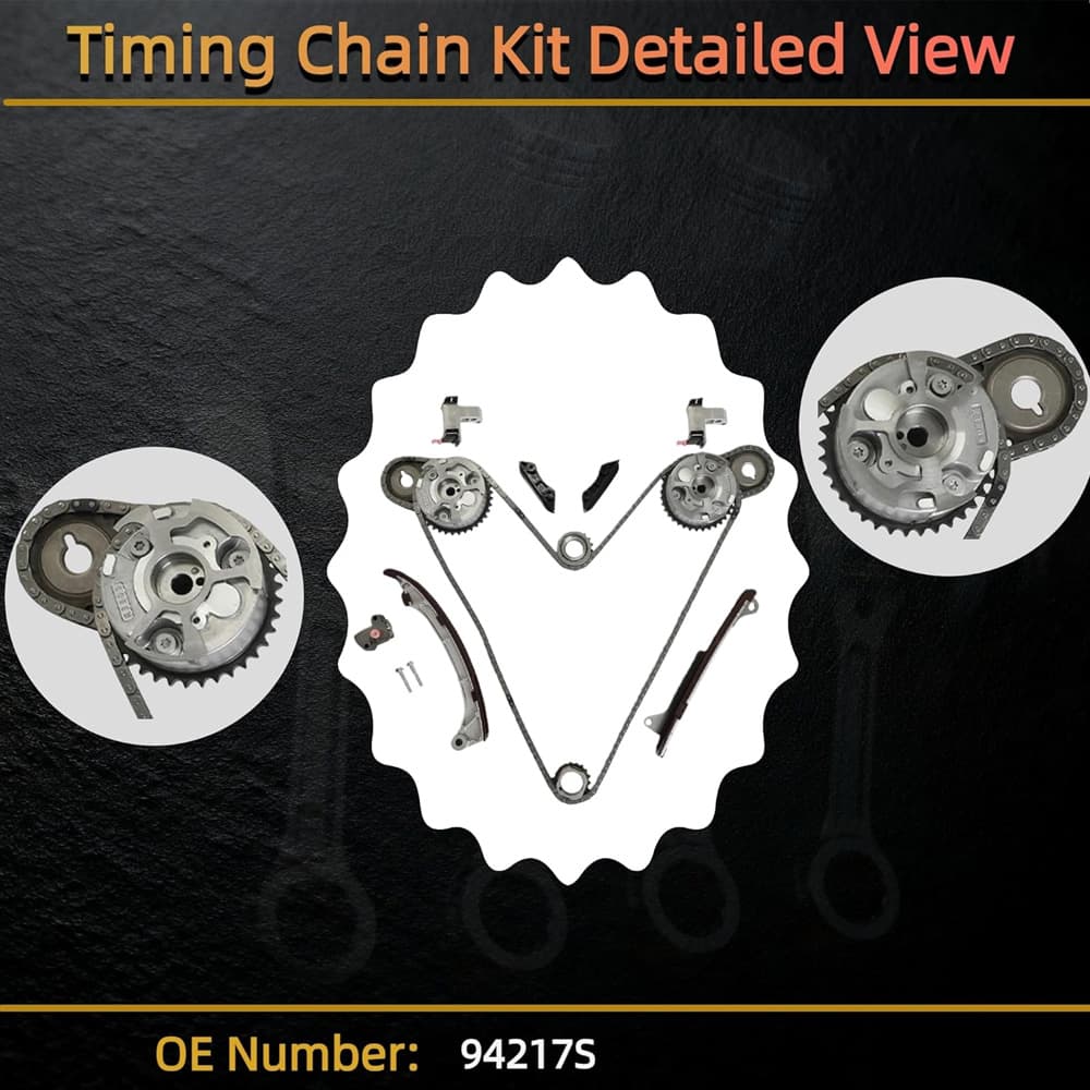 1GR-FE 4.0L Timing Chain Kit Fit Toyota 4Runner Tacoma FJ Cruiser Tundra 2003-2009 V6 Engine
