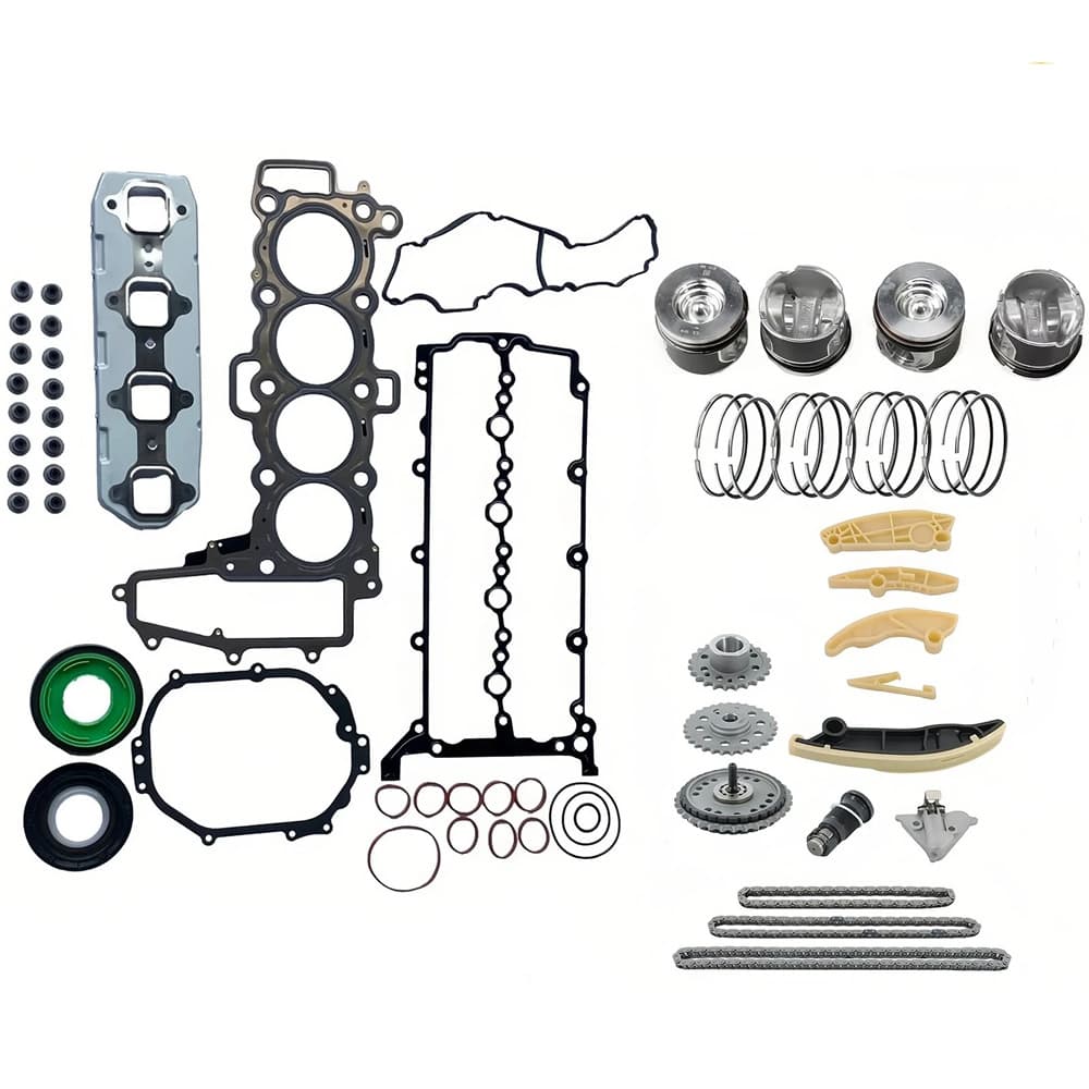 Timing Chain Kit Head Gasket Set Piston For 2003-2020 Land Rover 2.0L 204DTD