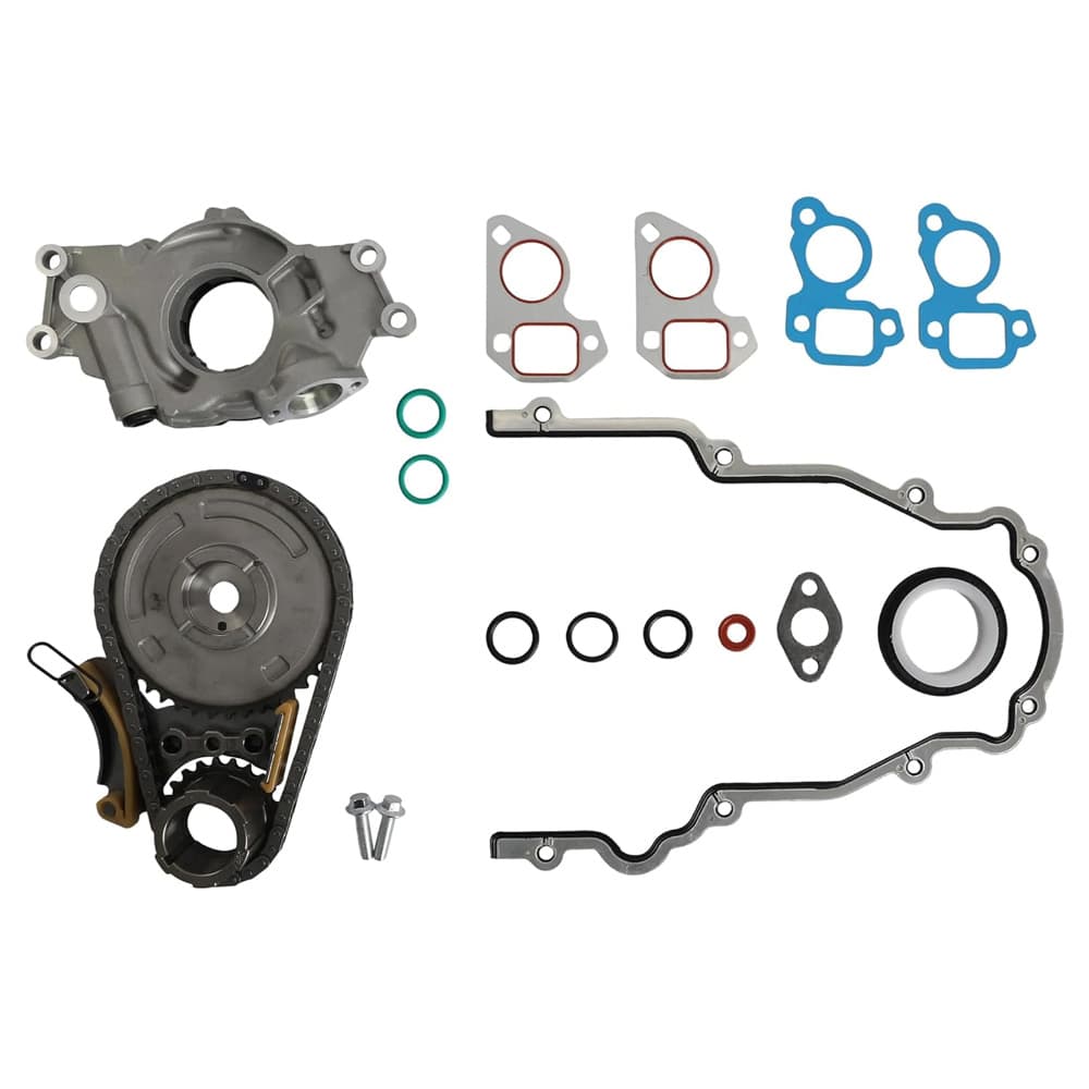 Timing Chain Kit & M295HV Oil Pump Fit GM Chevy GMC 4.8L 5.3L V8 2007-2013

