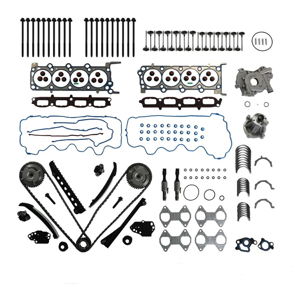 Timing Chain Kit Oil Pump Water Pump Fit for 04‑14 Ford F150 Lincoln Mark LT 5.4L 3V
