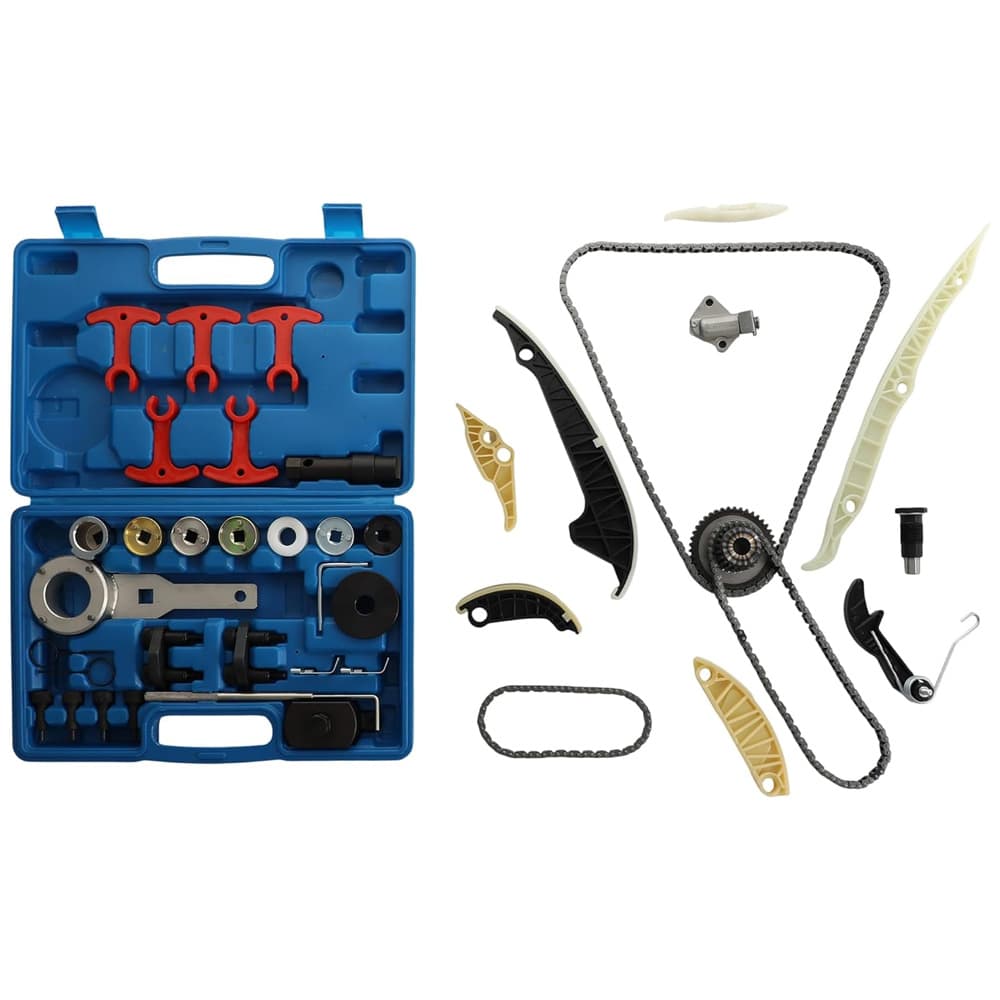 Timing Chain Kit w/Tool Fit for VW Jetta, Golf, Passat, Beetle