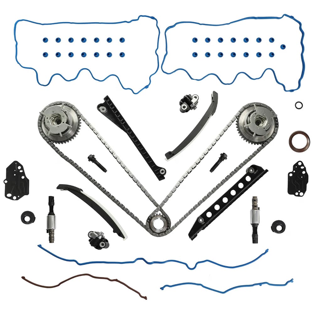Timing Chain Kit with VVT Solenoid for Ford Lincoln 5.4L 3V V8 – Fits F-150, Expedition, Navigator, Mustang 2005-2014