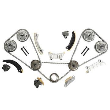 Timing Chain Kit with VVT Sprocket, Guide and Tensioner for GMC, Buick, Chevrolet, Cadillac 3.0L 3.6L Engines