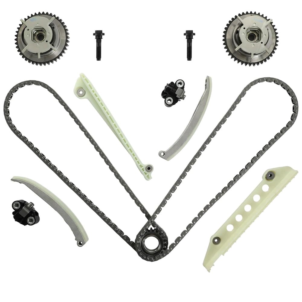 Timing Chain Kit VVT Sprocket Tensioner Guide Rails 