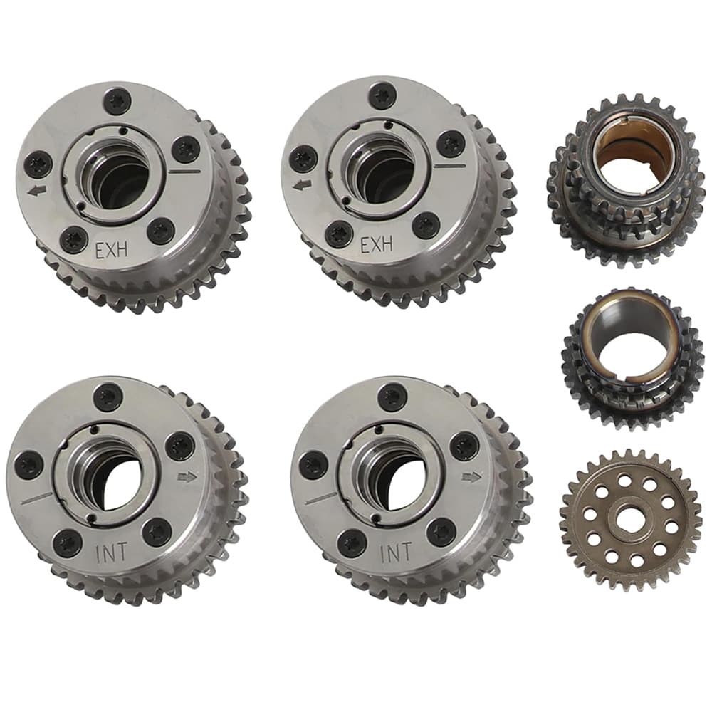 Camshaft Timing Chain Kit with VVT Components for Chrysler Jeep Dodge Ram 3.6 Pentastar V6 2011-2015, suitable for routine engine maintenance and overhaul replacement parts