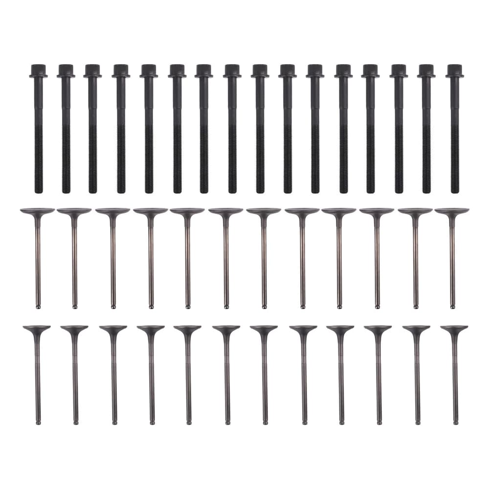 Toyota 4.0 Head Bolts And Intake Exhaust Valve 