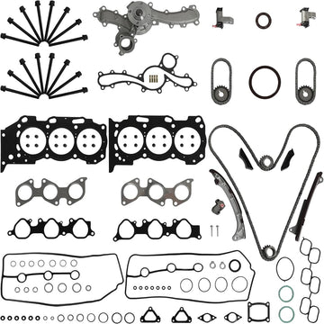 Toyota 4.0L 1GRFE Gead Gasket Kit With Water Pump Timing Chain