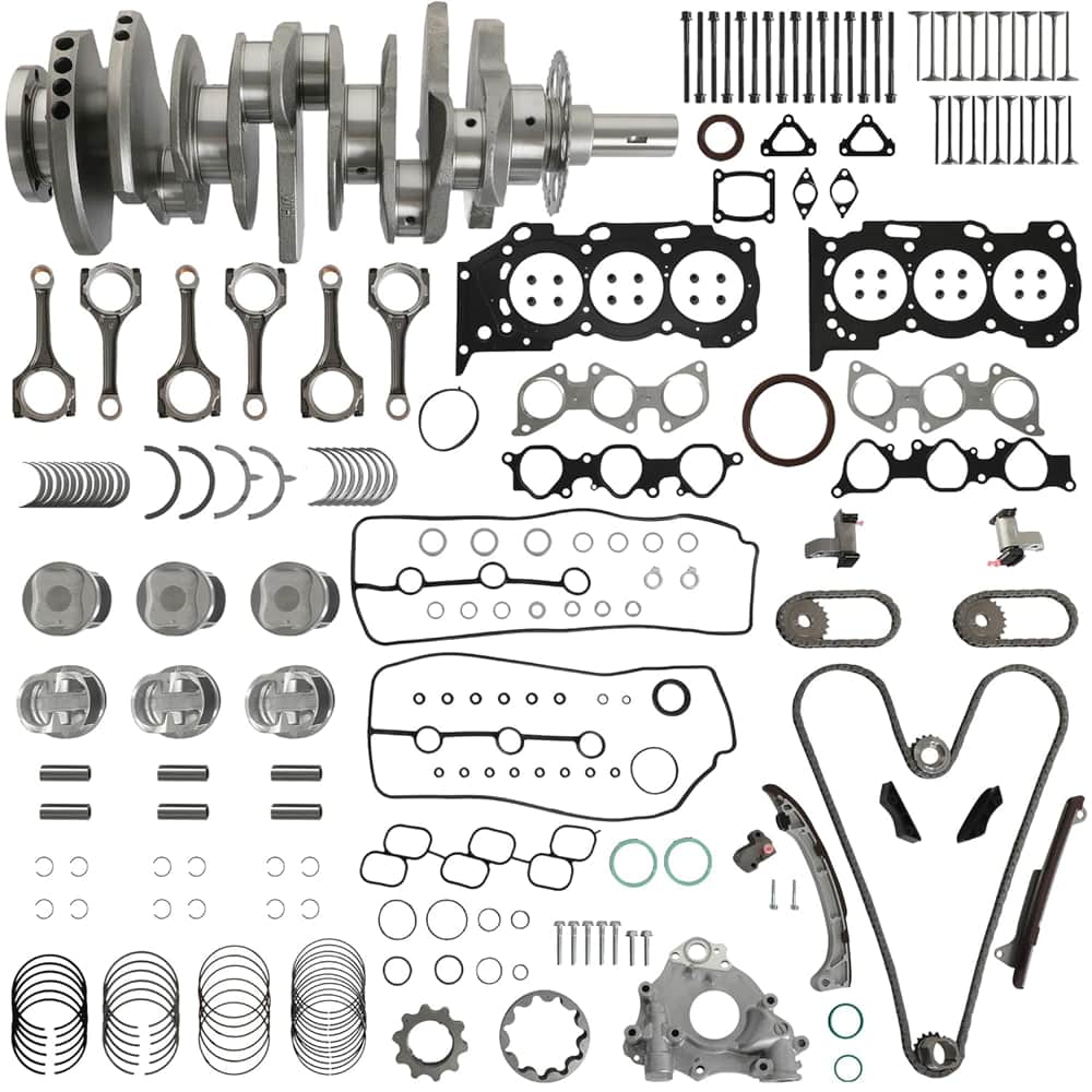 Toyota 4.0 1GRFE Crankshaft Kit Piston Kit Connecting Roe Timing Chain Kit Oil Pump Intake Exhaust Valve