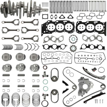 Toyota 4.0 1GRFE Overhaul Crankshaft Kit With Piston Connecting Timing Chain Kit Bearing 