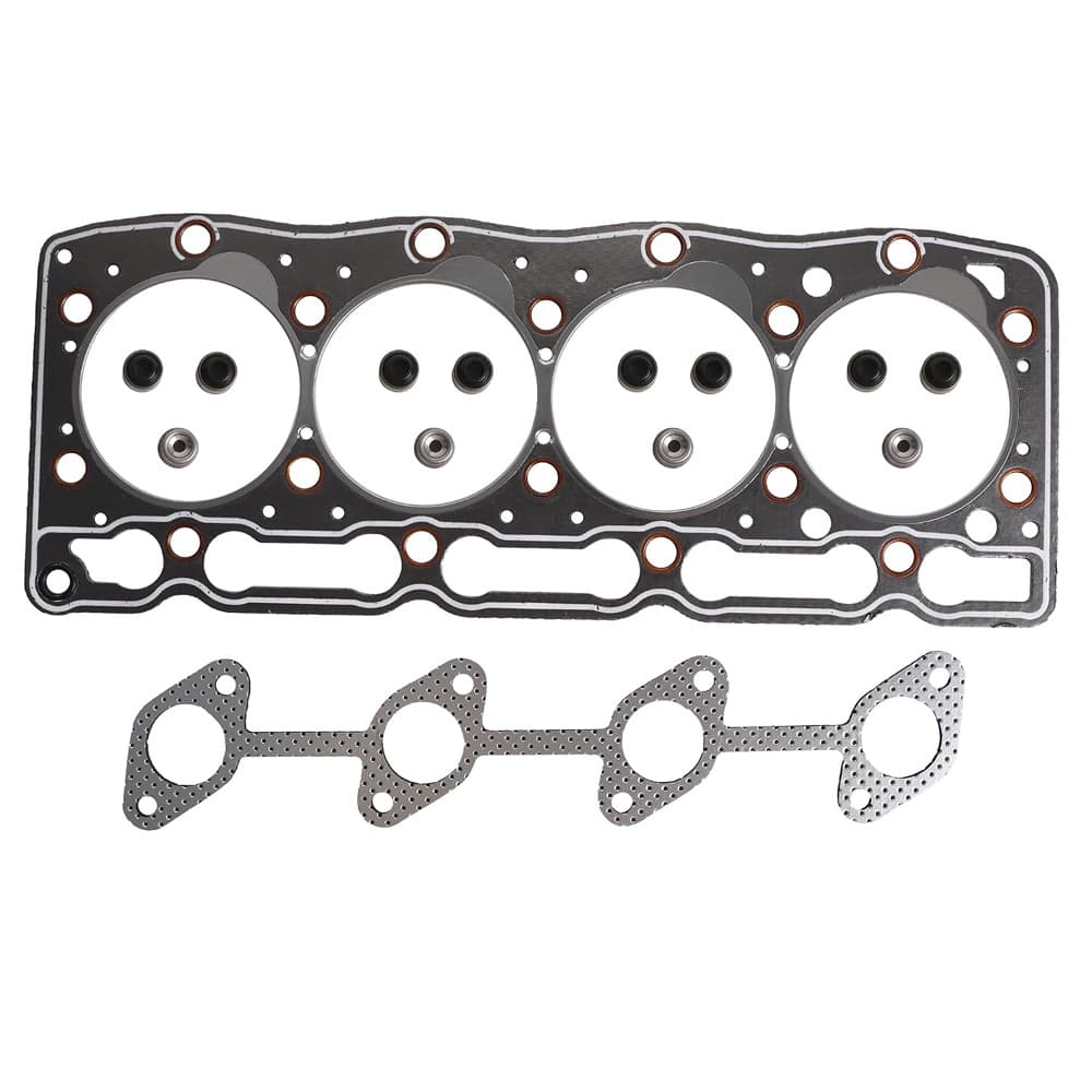 V1305 Gasket Kit with Head Gasket Set fit Kubota V1305-B V1305T Engine, Replace#16271-03310 16050-21113 for B2710HSD Tractor R310 Loader Overhaul Parts