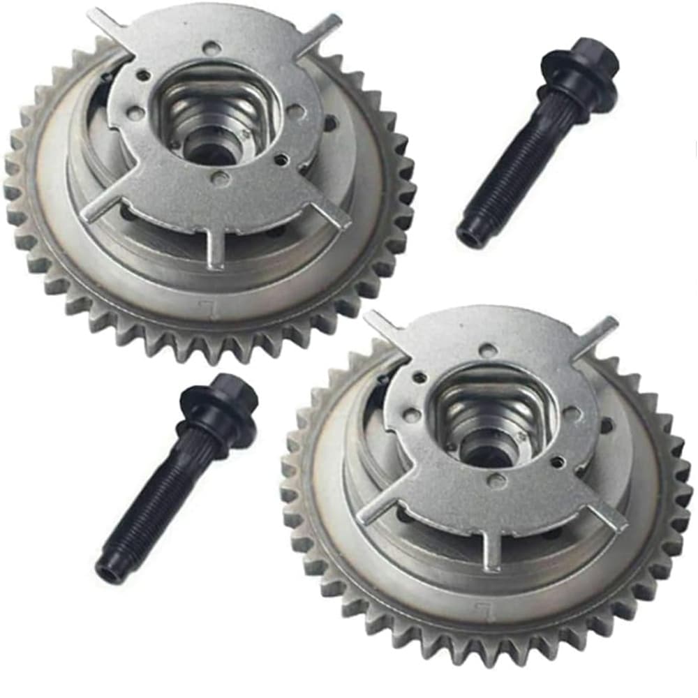 2004-2014 Timing Chain Kit With VVT Cam Sprocket Timing Cover Gasket Fit Ford F-150 F-250 F-350 Expedition Super Duty Lincoln Navigator Mark LT 5.4L 3V V8 Engine Timing System Replacement Parts