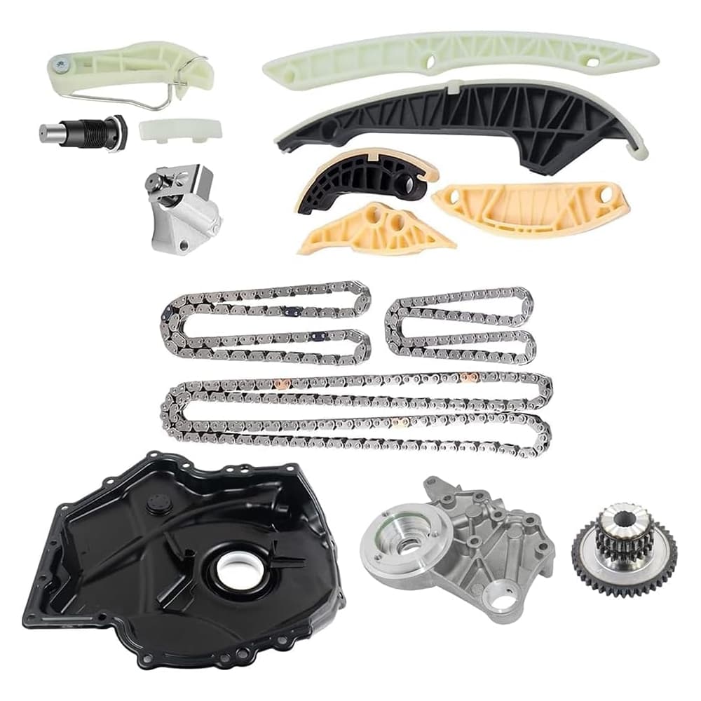 VW 2.0 Timing Chain Kit Including Timing Cover And Camshaft Bracket